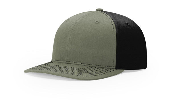 Richardson 312 Twill Black Trucker Hat