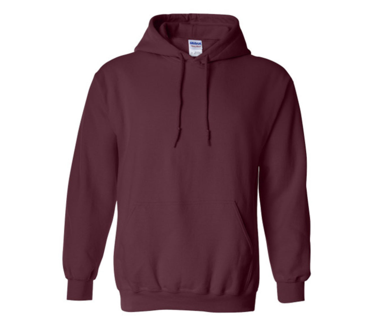 Gildan Maroon Hoodie