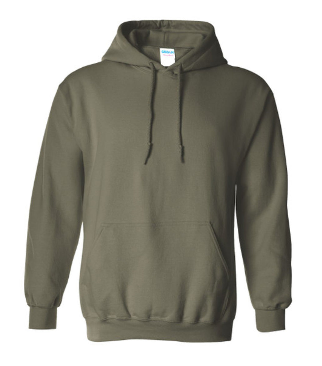 Gildan Military Green Hoodie