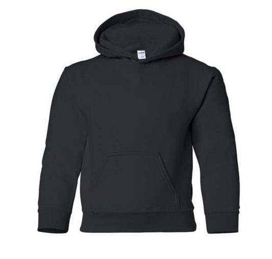 Gildan Black Hoodie - YOUTH