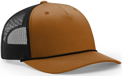 Richardson Five Panel Trucker with Rope